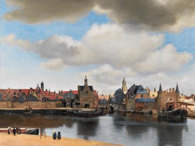 Johannes Vermeer View of Delft Vintage Fine Art Print